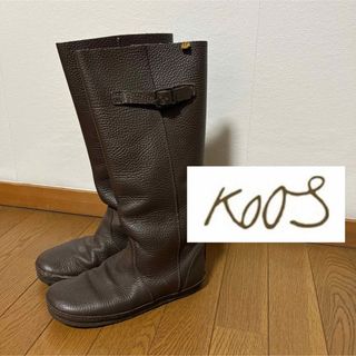 KOOS - Koos ショートブーツの通販 by seimama's shop｜コースならラクマ