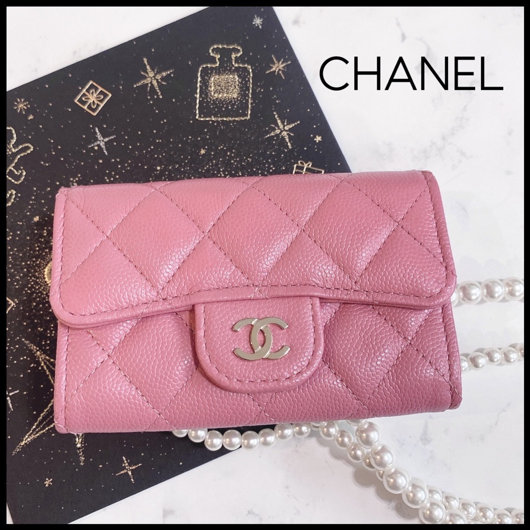 美品】シャネルchanelカードケース-