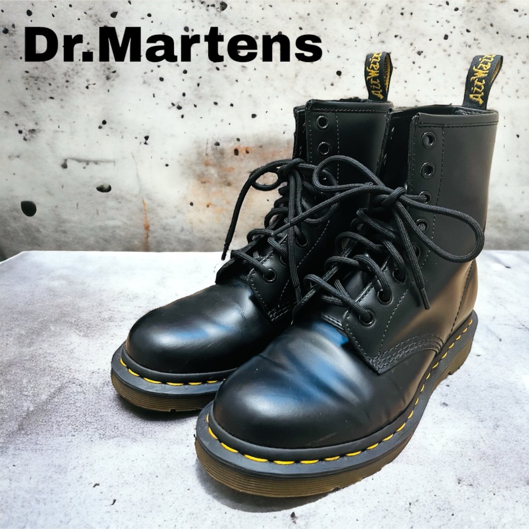 Dr.Martens - 【極美品】ドクターマーチン 8ホール UK4 23cm ブラック