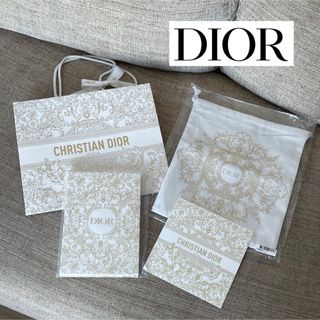 ディオール(Dior)のDIOR ディオール　ホリディ2023 巾着袋 ノート ショッパー セット(ノート/メモ帳/ふせん)