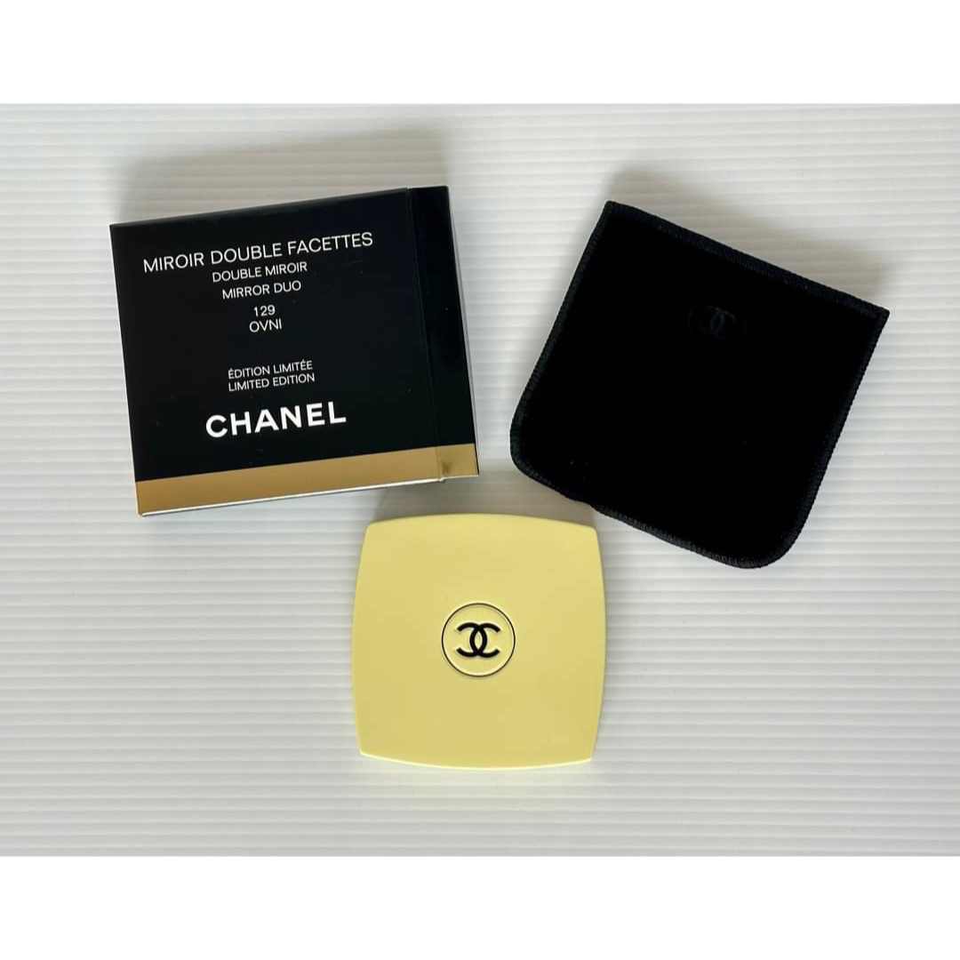 CHANEL 限定ミラー　イエロー　129