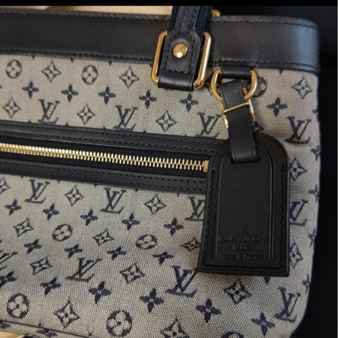 LOUIS VUITTON - ルイヴィトン バッグ ルシーユ PM ミニ ハンド ブルー