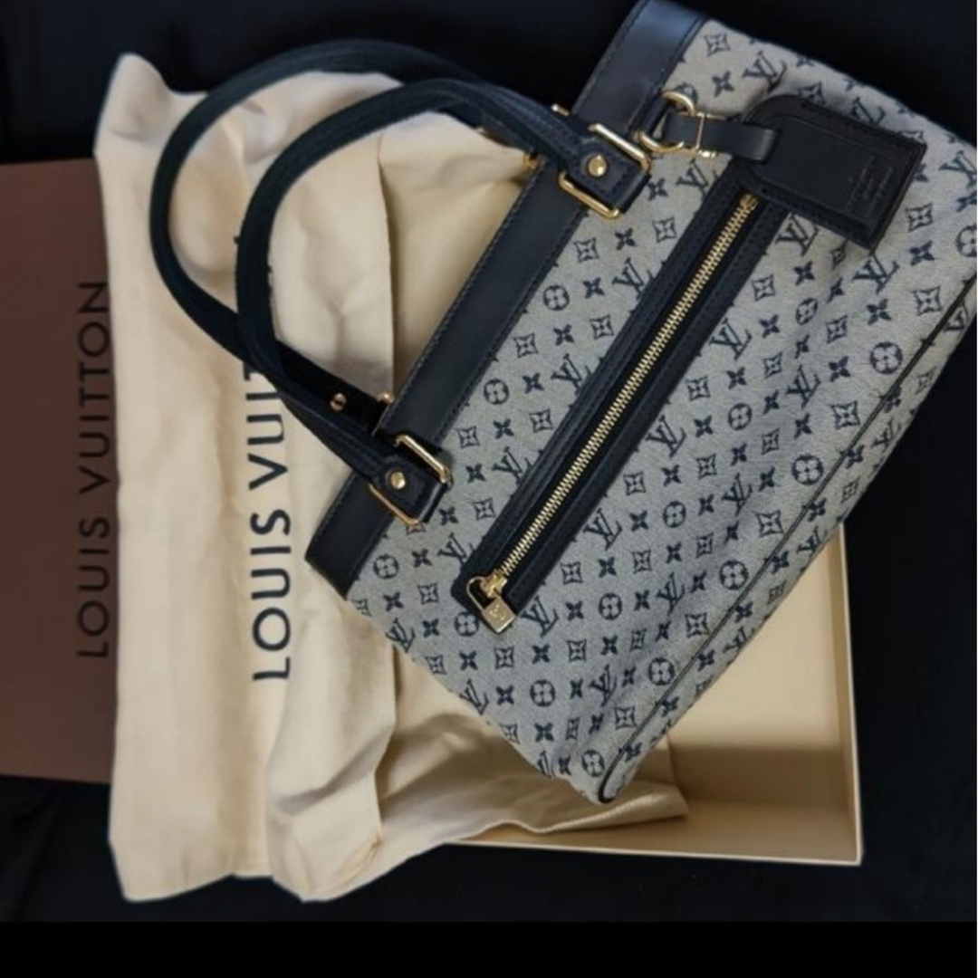 LOUIS VUITTON - ルイヴィトン バッグ ルシーユ PM ミニ ハンド ブルー