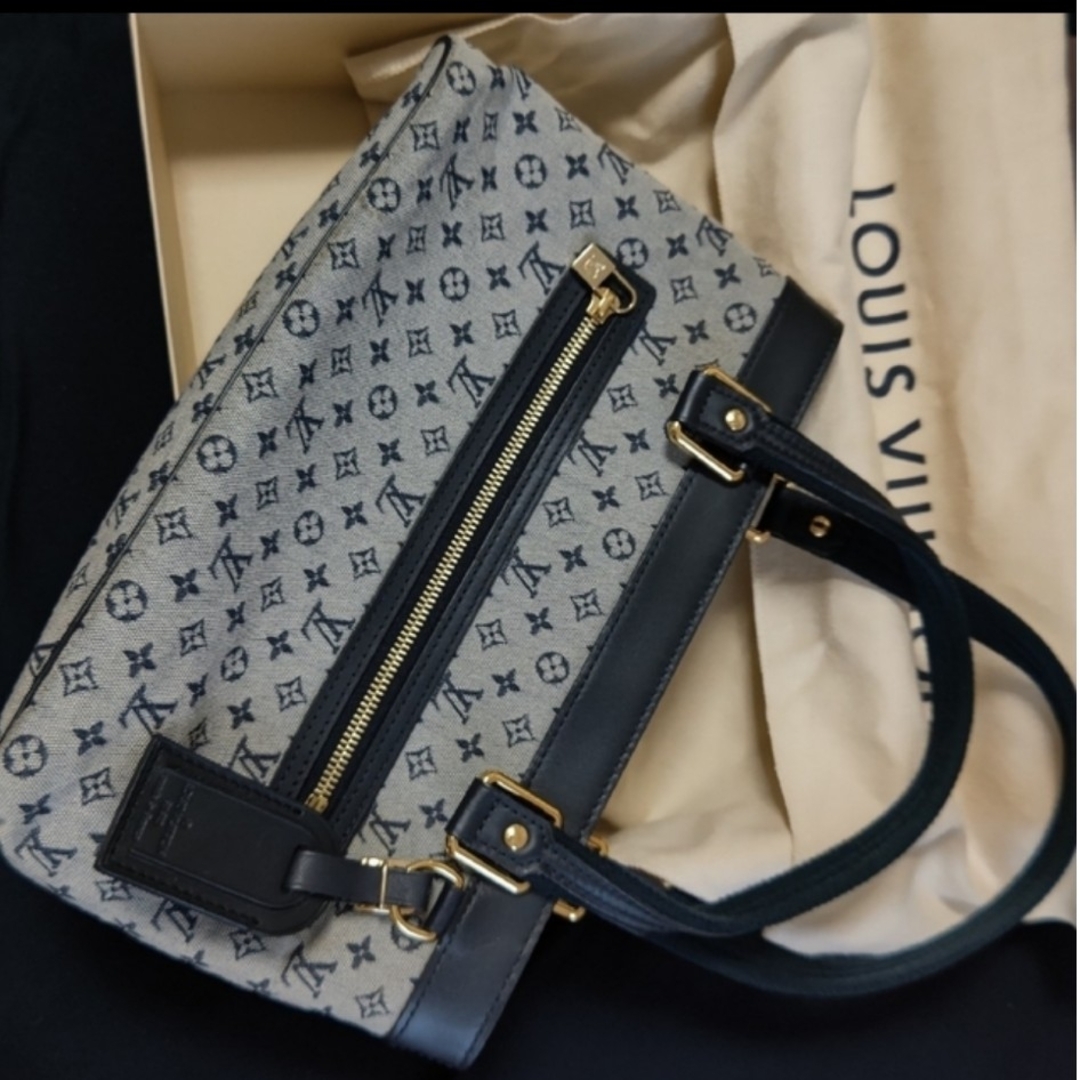 LOUIS VUITTON - ルイヴィトン バッグ ルシーユ PM ミニ ハンド ブルー