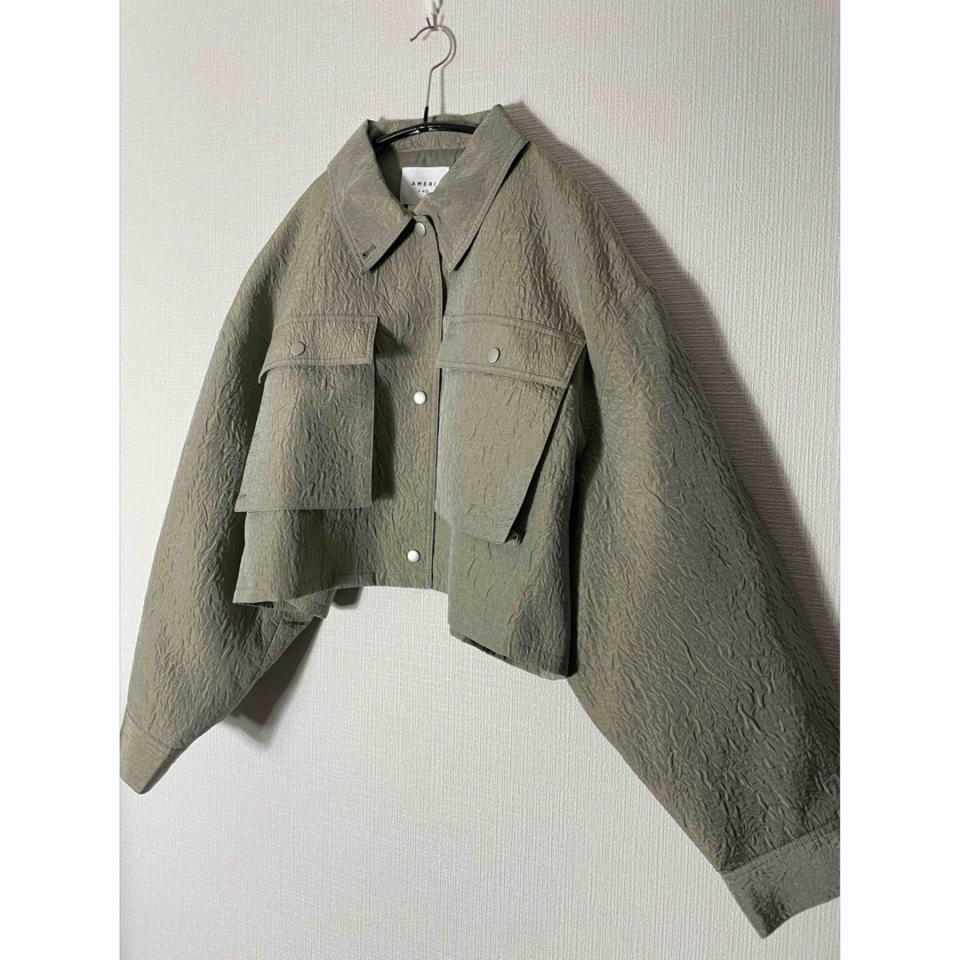 Ameri VINTAGE - AMERI EMBOSS SHORT ARMY LIKE JACKETの通販 by