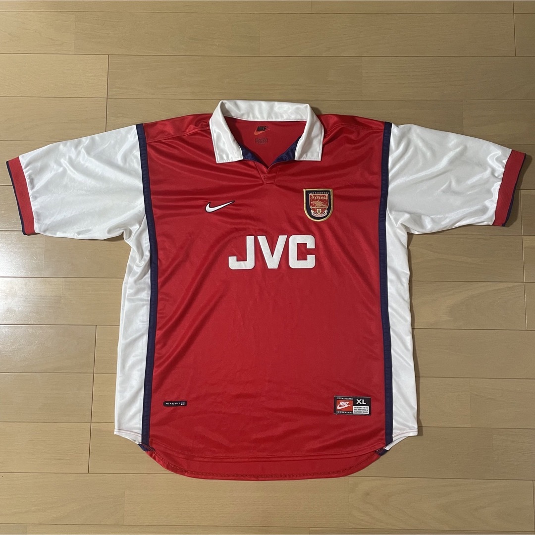 Tシャツ/カットソー(半袖/袖なし)NIKE Arsenal 98-99 HOME KIT XL