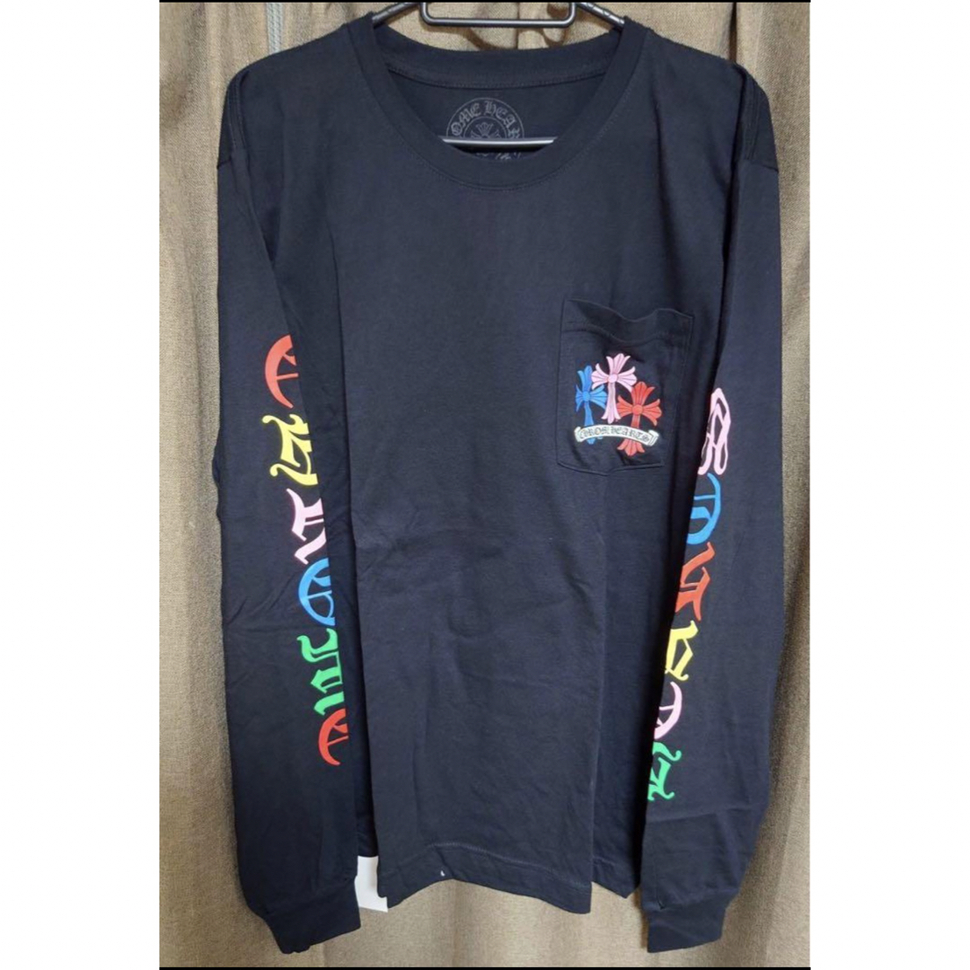 Chrome Hearts(クロムハーツ)のクロムハーツ　ロングスリーブ　マルチカラー　ロンT メンズのトップス(Tシャツ/カットソー(七分/長袖))の商品写真