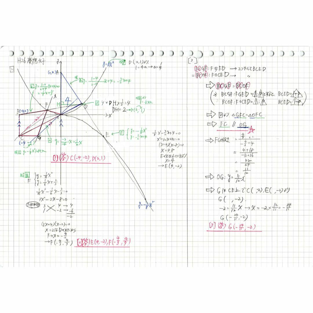 今だけ割引 塾講師オリジナル数学解説 慶應女子 高校入試 過去問 2013-23 エンタメ/ホビーの本(語学/参考書)の商品写真