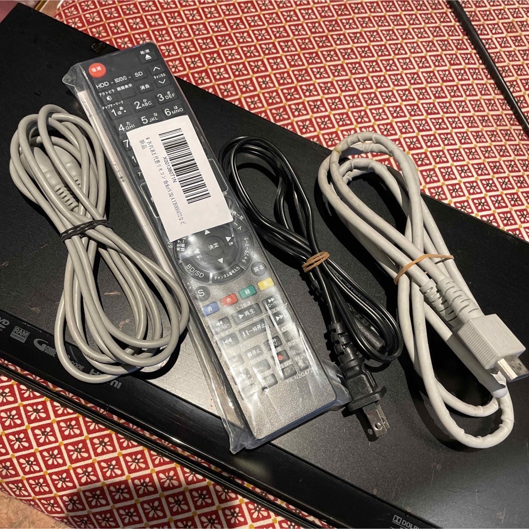 パナソニックDMR-BW680 500GB 2番組W録画 リモコン付フル装備! パナソニックDMR-BW680 500GB 2番組W録画 リモコン付フル装備!