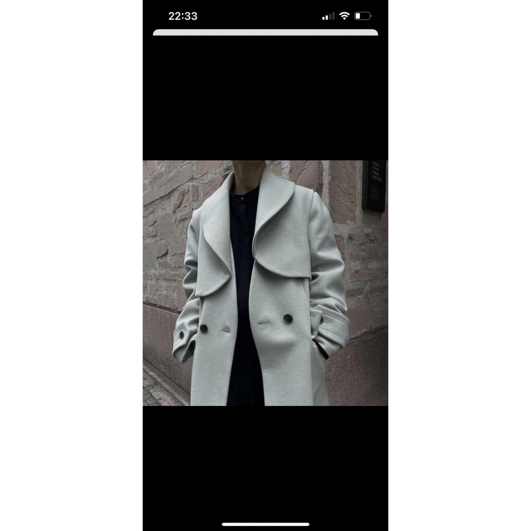 Ameri VINTAGE(アメリヴィンテージ)の新品未使用‼️アメリヴィンテージUND VEST SET WOOL COAT レディースのジャケット/アウター(ロングコート)の商品写真