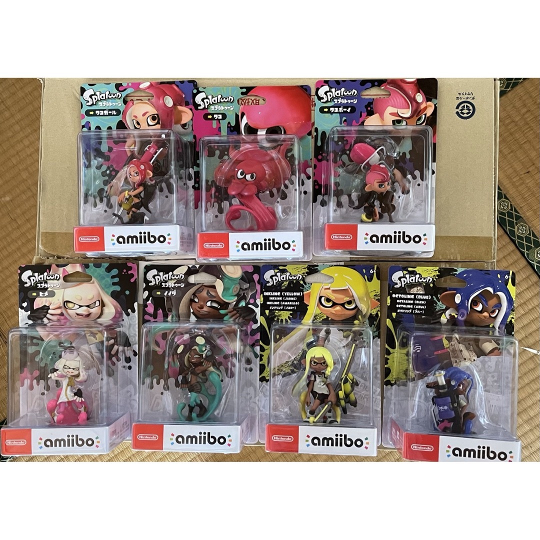 amiibo (スプラトゥーンシリーズ)７種類