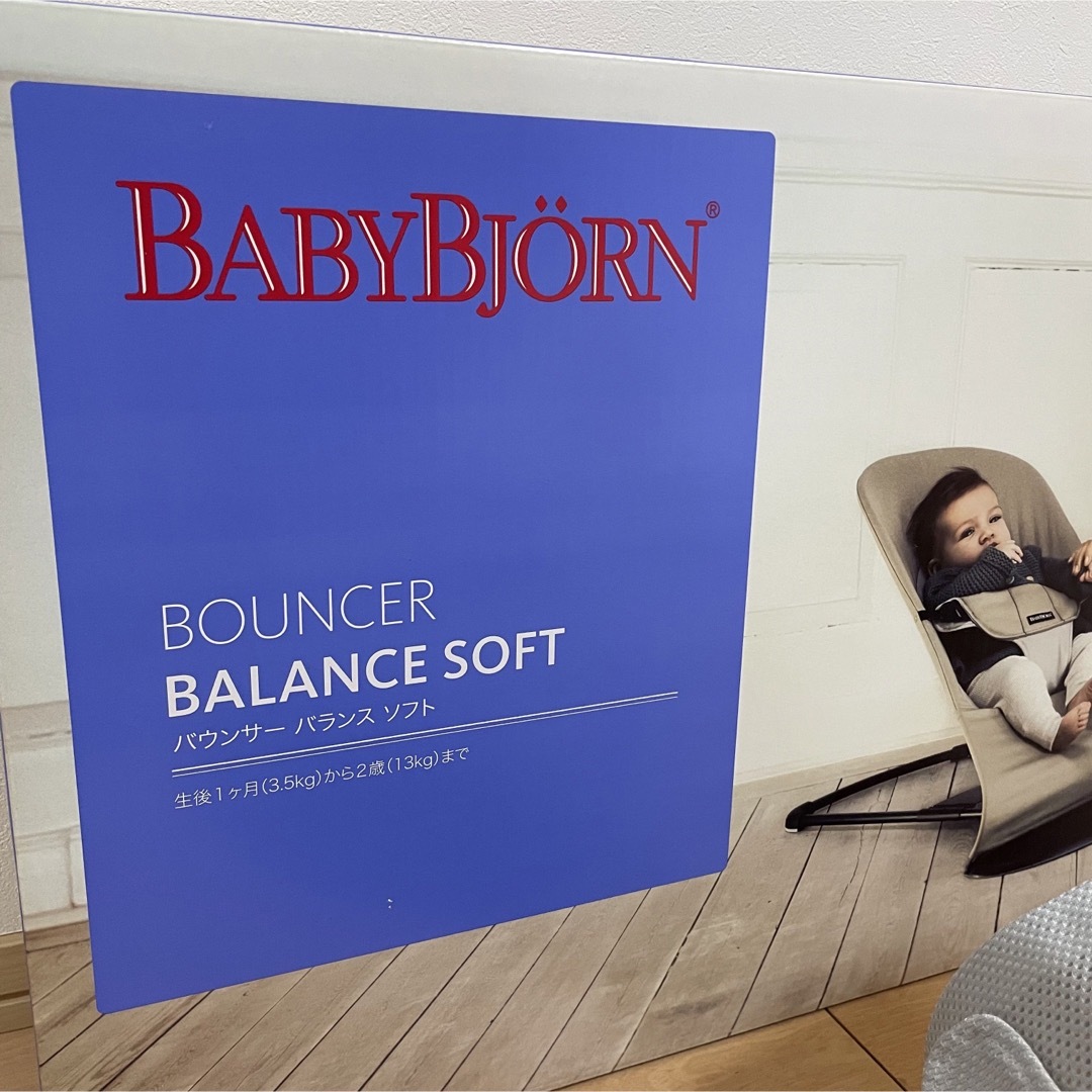 BABYBJORN バウンサー メッシュ キッズ/ベビー/マタニティの寝具/家具(その他)の商品写真