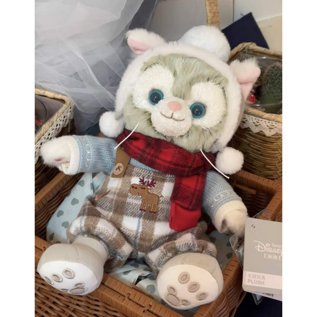 専用 お顔厳選 上海ディズニー クリスマス ジェラトーニ ぬいぐるみss