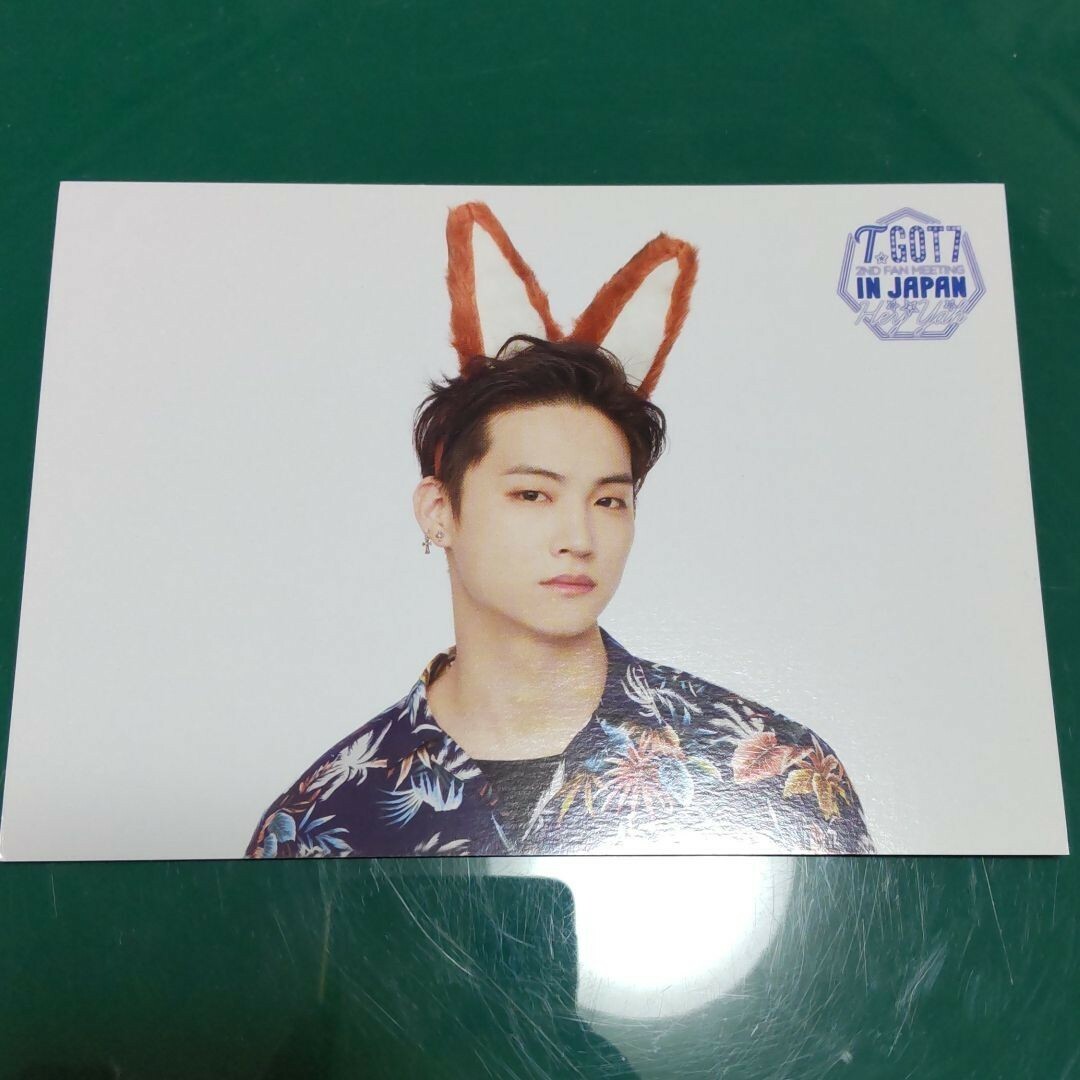 GOT7(ガットセブン)のGOT7 JB Hey Yah トレカ① エンタメ/ホビーのタレントグッズ(アイドルグッズ)の商品写真