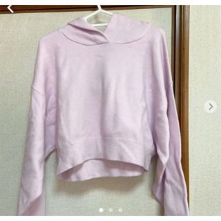 ザラ(ZARA)のZARA ニット　パーカー(パーカー)