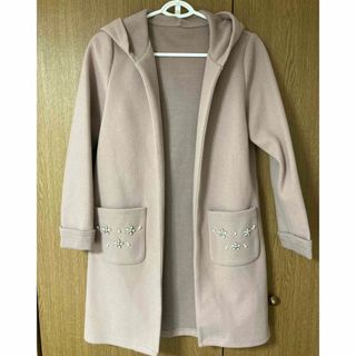 トッコクローゼット(TOCCO closet)のトッコクローゼット コーディガン ピンク(ロングコート)