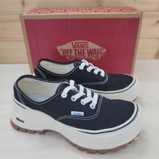 オーセンティック(AUTHENTIC（VANS）)のバンズ オーセンティック ビブラム デラックス ブラック 24㎝(スニーカー)