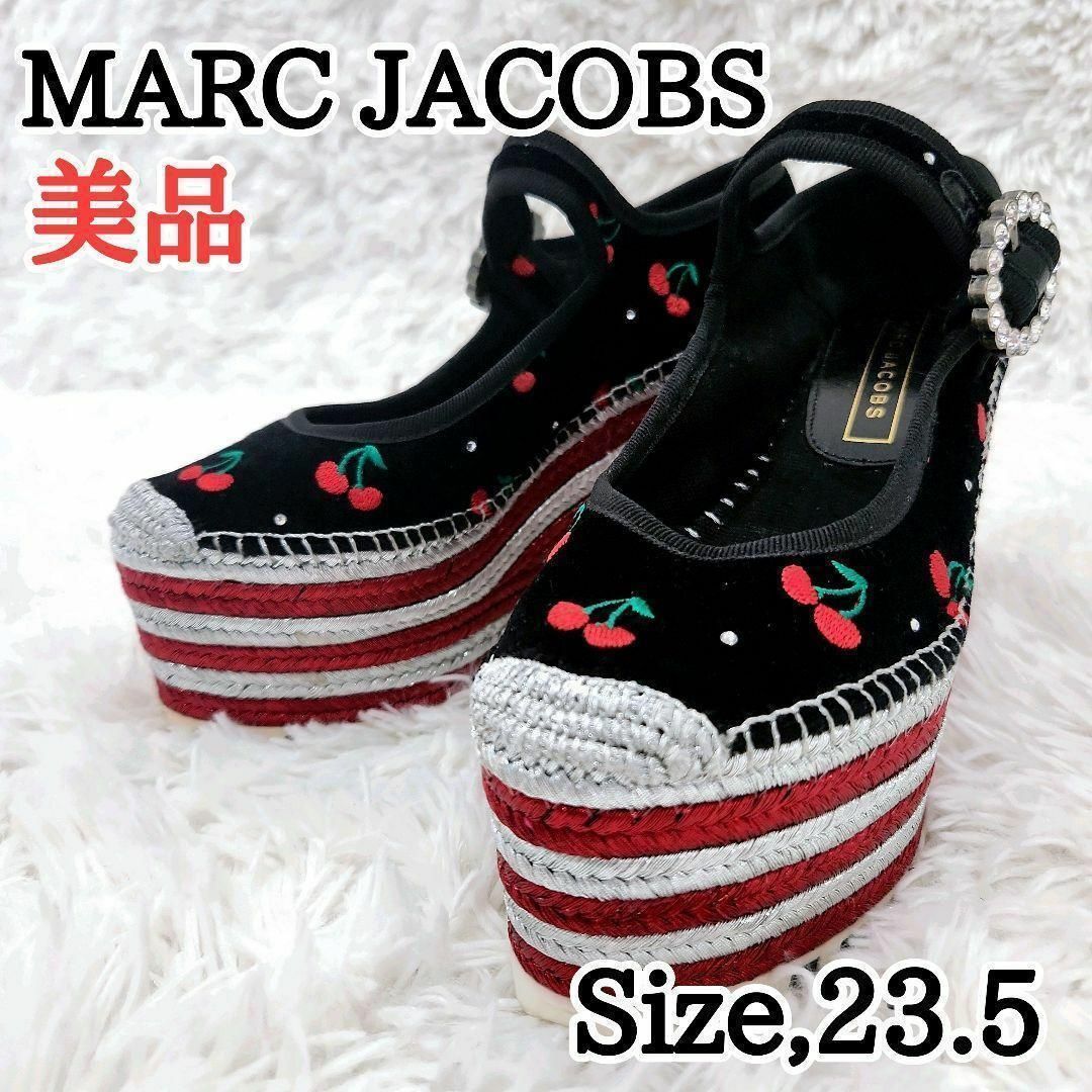 【美品】MarcJacobs マークジェイコブス チェリー さくらんぼ 厚底 レディースの靴/シューズ(スニーカー)の商品写真