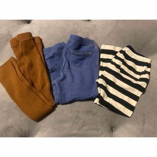 ユニクロ(UNIQLO)のユニクロ レギンス 90 ブラウンタイツセット(パンツ/スパッツ)