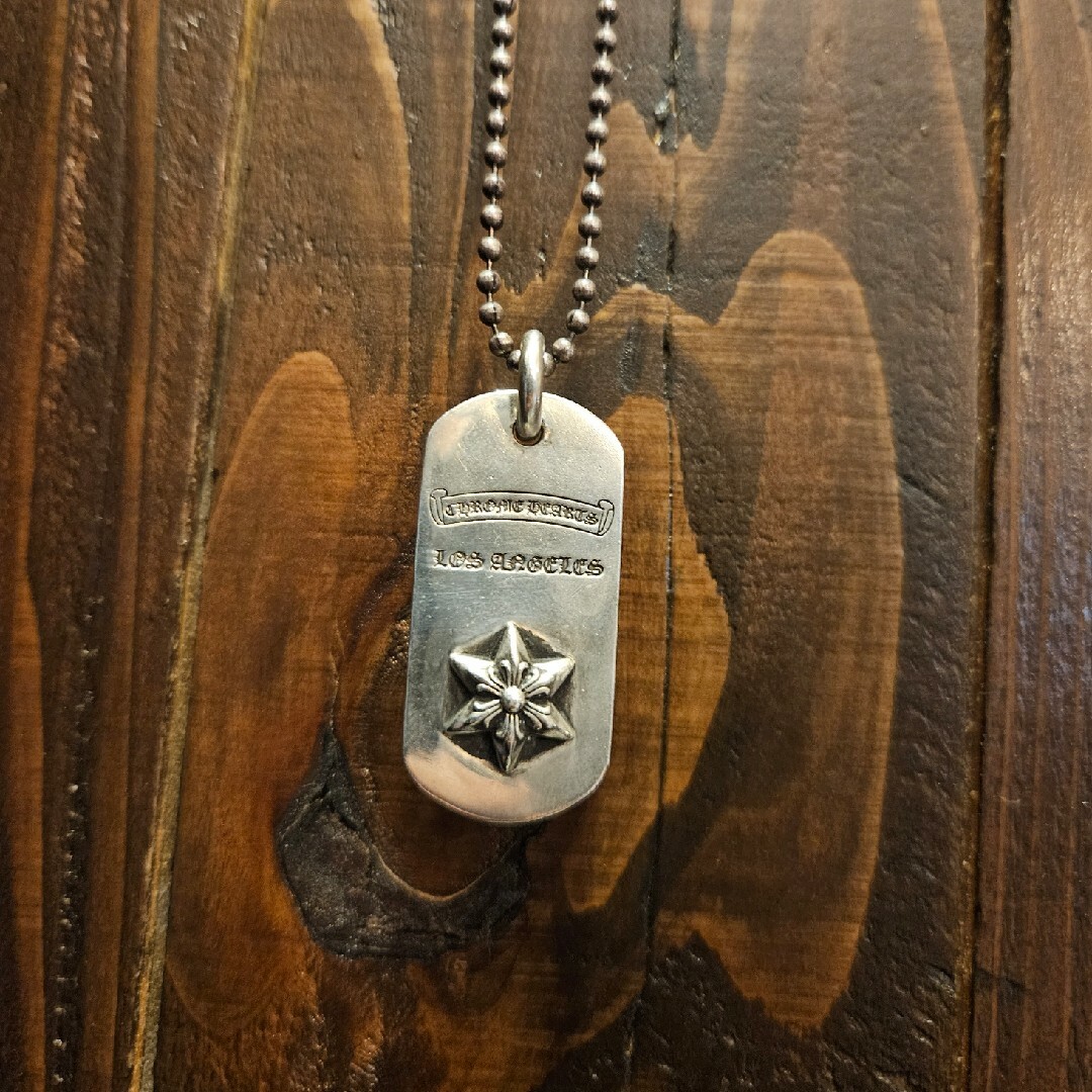 約42㎜横幅Chrome Hearts　レイズドスター　LA限定