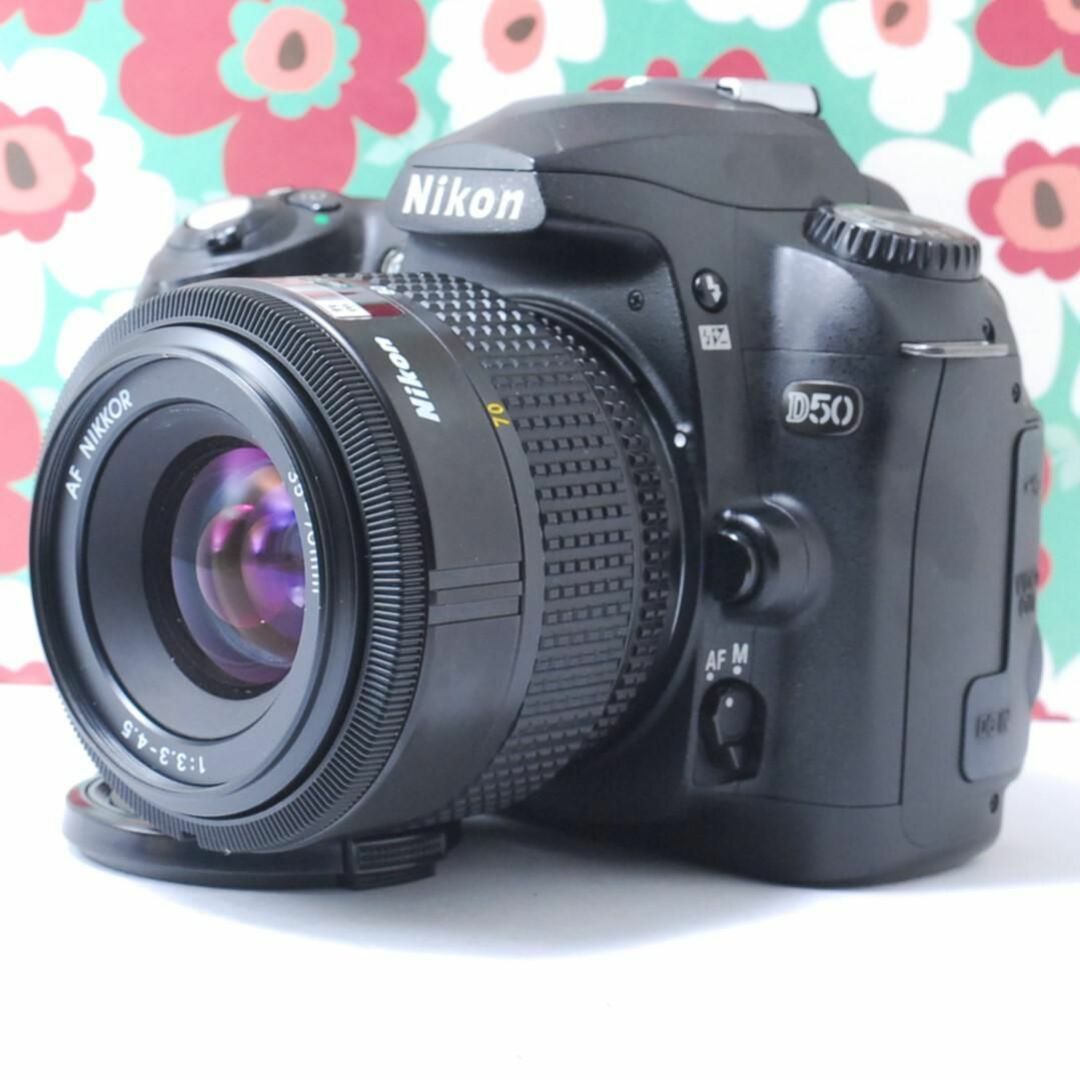 ❤初心者必見❤️スマホに送れる❤Nikon D50レンズキット❤️使いやすい❤SDカード