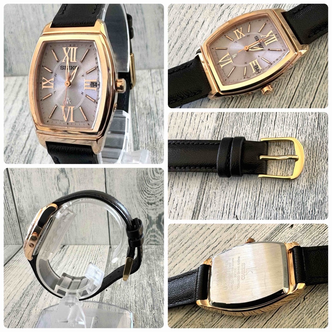 SEIKO - 【美品】SEIKO ルキア 腕時計 1B22-0AP0 電波ソーラーの