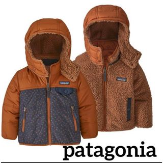 パタゴニア(patagonia)のベビー・リバーシブル・トリブルズ・フーディ　3T(ジャケット/上着)