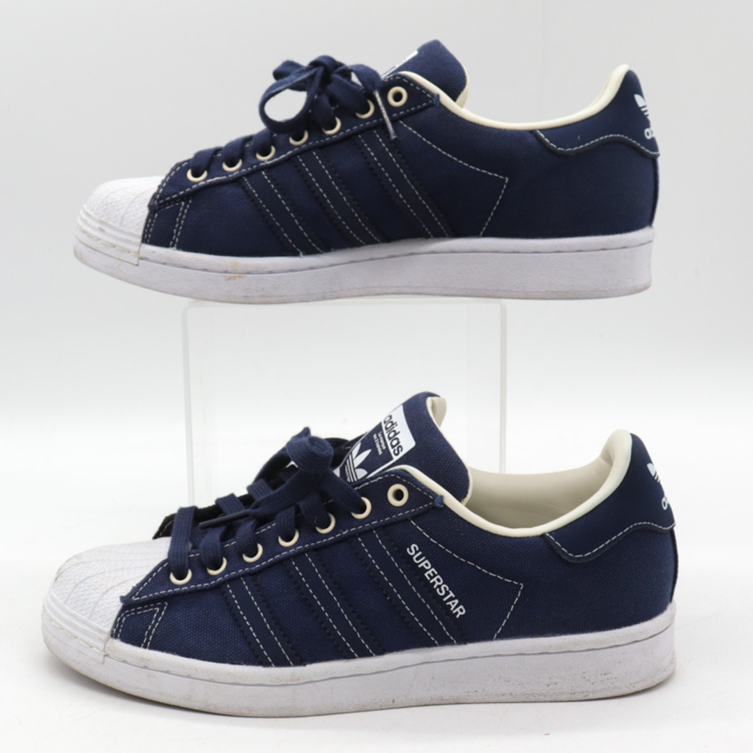 アディダス スニーカー スーパースター FW2652 ローカット シューズ 靴 メンズ 25cmサイズ ネイビー adidas