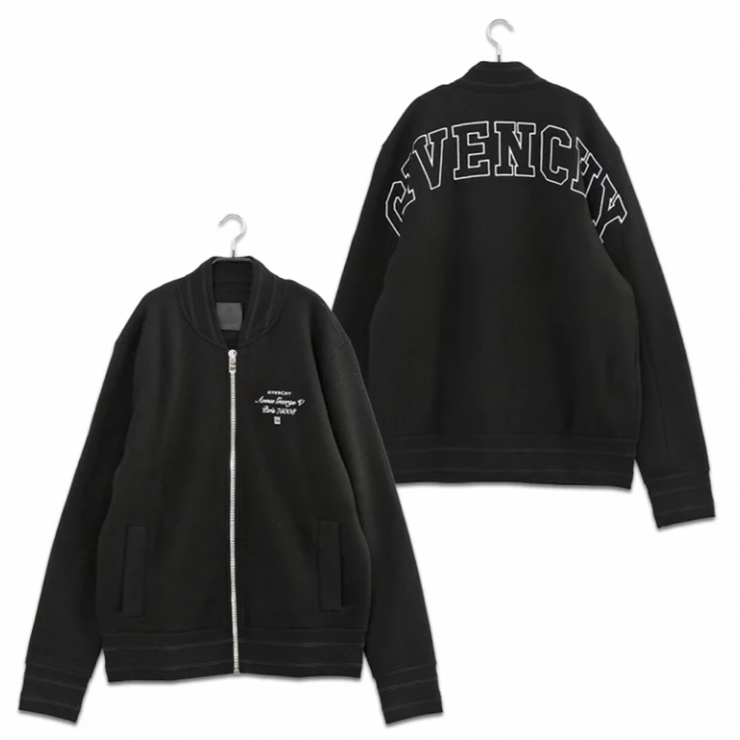 GIVENCHY - GIVENCHY 刺繍入りウールボンバージャケット GIVENCHY - GIVENCHY 刺繍入りウールボンバージャケット