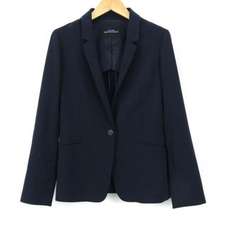 ユナイテッドアローズ(UNITED ARROWS)のユナイテッドアローズ テーラードジャケット ストレッチ green label アウター レディース 36サイズ ネイビー UNITED ARROWS(テーラードジャケット)