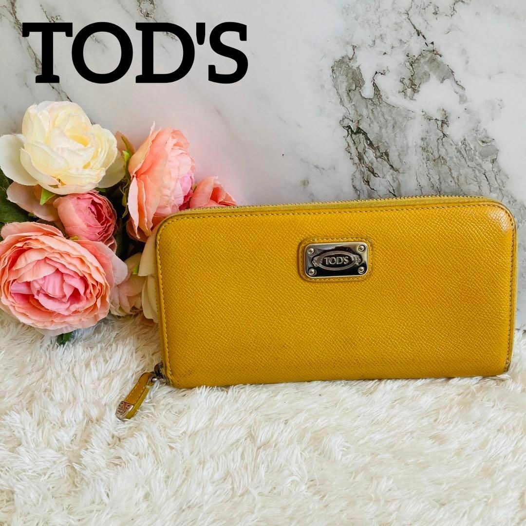 TOD'S - 送料込☆トッズ☆長財布☆サイフ☆本革☆ラウンドファスナー ...