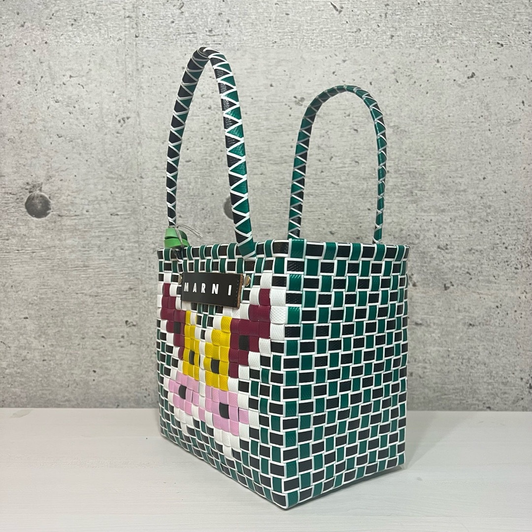 Marni - 新品 MARNI マルニ ピクニックバッグ カゴバック バタフライ