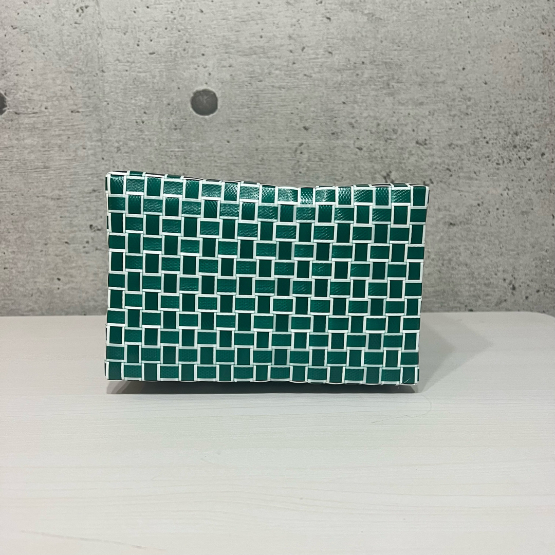 新品　MARNI マルニ　ピクニックバッグ　カゴバック　バタフライ　グリーン