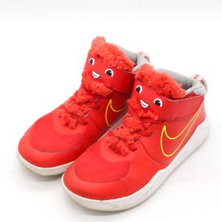 ナイキ(NIKE)のナイキ スニーカー チームハッスル D 9 LIL PS CT4063-600 ファストアンドファーリー 靴 キッズ 男の子用 21cmサイズ レッド NIKE(スニーカー)