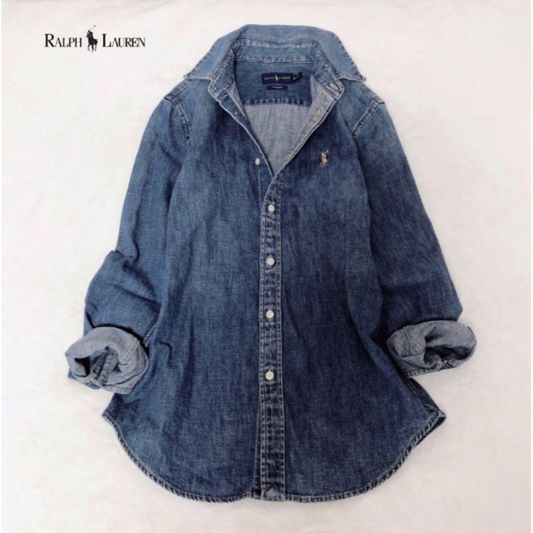 POLO RALPH LAUREN - 美品 RALPH LAUREN ラルフローレン デニム ボタン