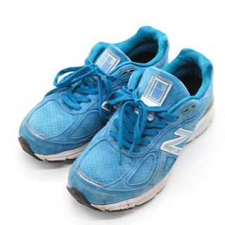 ニューバランス(New Balance)のニューバランス スニーカー USA製 W990LB4 B ローカット シューズ 靴 レディース 25cmサイズ ブルー NEW BALANCE(スニーカー)