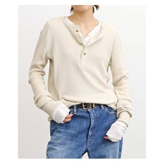 アパルトモンドゥーズィエムクラス(L'Appartement DEUXIEME CLASSE)のGOOD GRIEF! HENRY NECK THERMAL TOP(カットソー(長袖/七分))