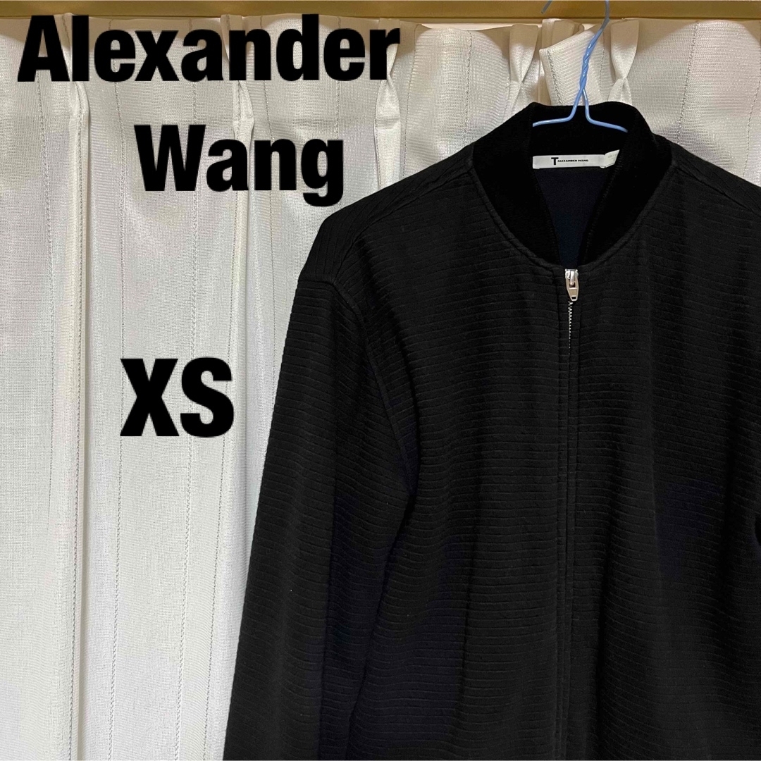 無地色Alexander wang アレキサンダーワン　ジップアップ　ブルゾン xs