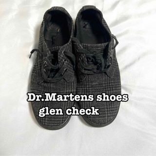 ドクターマーチン(Dr.Martens)のDr.Martensドクターマーチン グレンチェック ツイード シューズus7(ローファー/革靴)