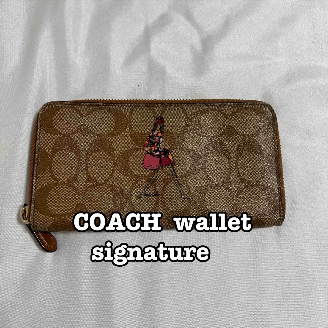COACH(コーチ)のCOACH コーチ　長財布　シグネクチャー　ボニーカシン レディースのファッション小物(財布)の商品写真