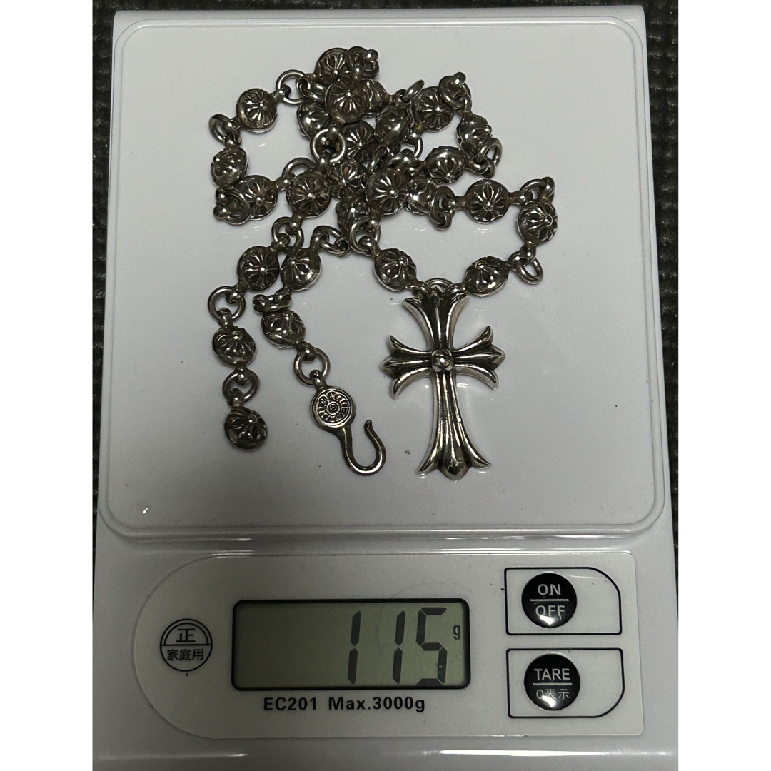 CHROME HEARTS クロスボールチェーン スモールCHクロスネックレス CHROME HEARTS クロスボールチェーン スモールCHクロスネックレス