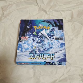 ポケモン(ポケモン)のポケモンカード　スノーハザードBOX　シュリンク・ペリペリなしになります。(Box/デッキ/パック)