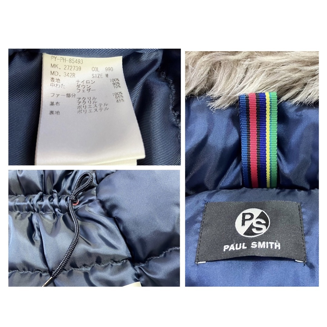 Paul Smith - PS Paul Smith ミリタリーダウンコート ブラック M Paul Smith - PS Paul Smith ミリタリーダウンコート ブラック M