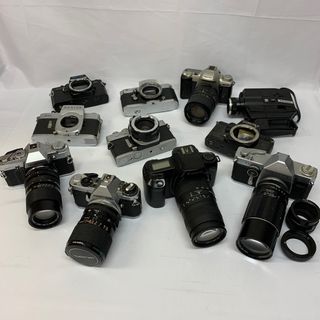 超美品 CANON AE-1 シルバー フィルム モルト新品交換済 Y632の通販