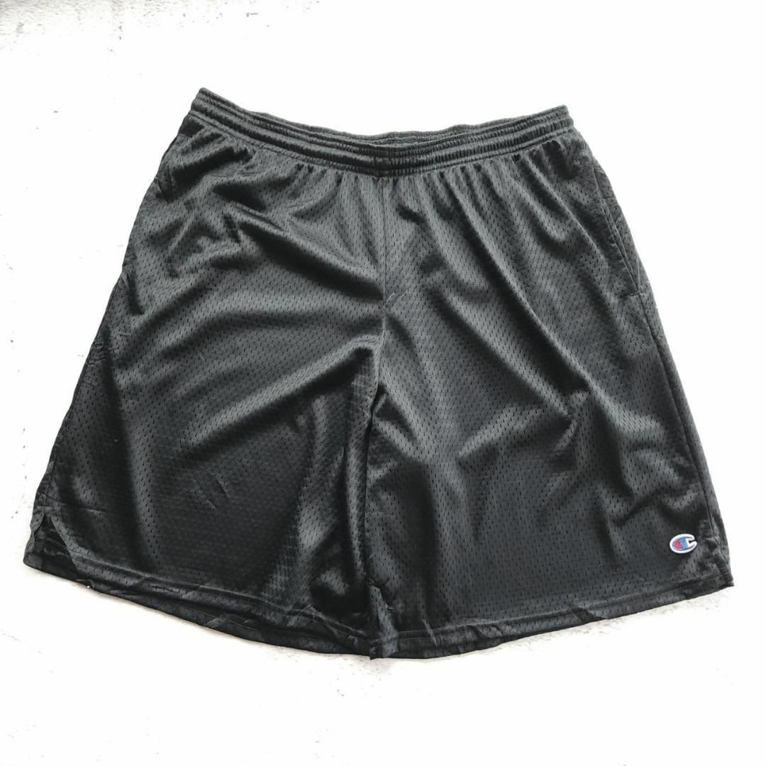 Champion(チャンピオン)のXLサイズ/チャンピオン メッシュ ショートパンツ 黒(ブラック)系 メンズのパンツ(ショートパンツ)の商品写真