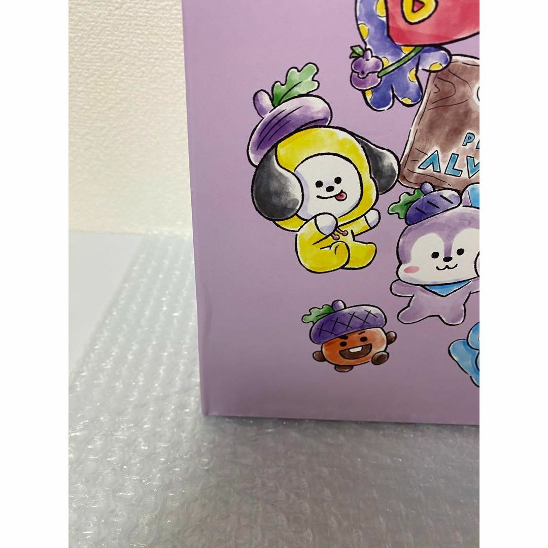 BTS BT21 ピザ コラボ ムードランプ フィギュアコンプ