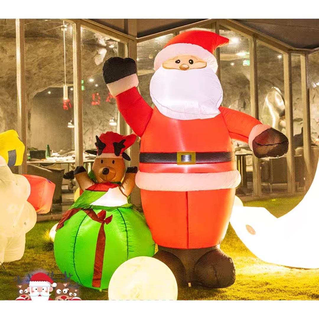 クリスマス飾り サンタさん デコレーション 膨らます イベント クリスマス飾り サンタさん デコレーション 膨らます イベント