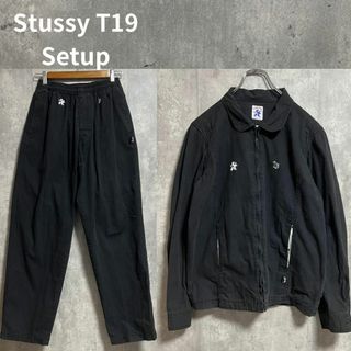 STUSSY - 【極美品 海外限定】ステューシー 刺繍ロゴ 裏ボア チェック ...