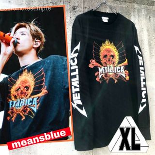 XL☆長袖T METALLICA  REBEL ワンオク taka style