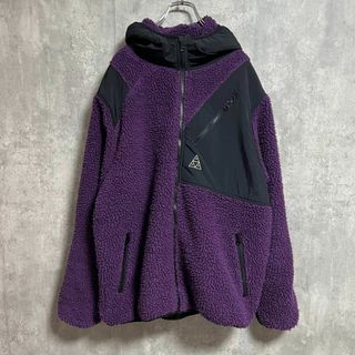 ハフ(HUF)の【美品】HUF ハフ ボアジャケット AURORA TECHJACKET(ブルゾン)